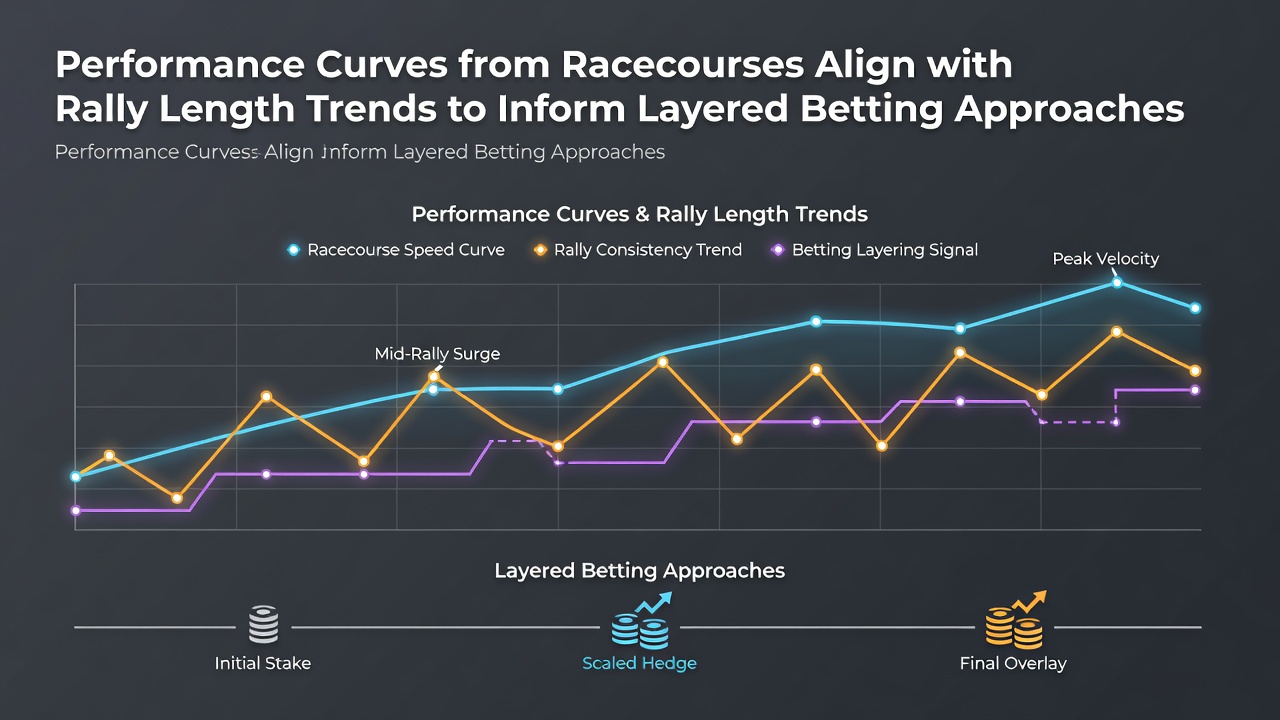 Performance curves chart showing alignment between racecourse stamina indicators and rally event length trends