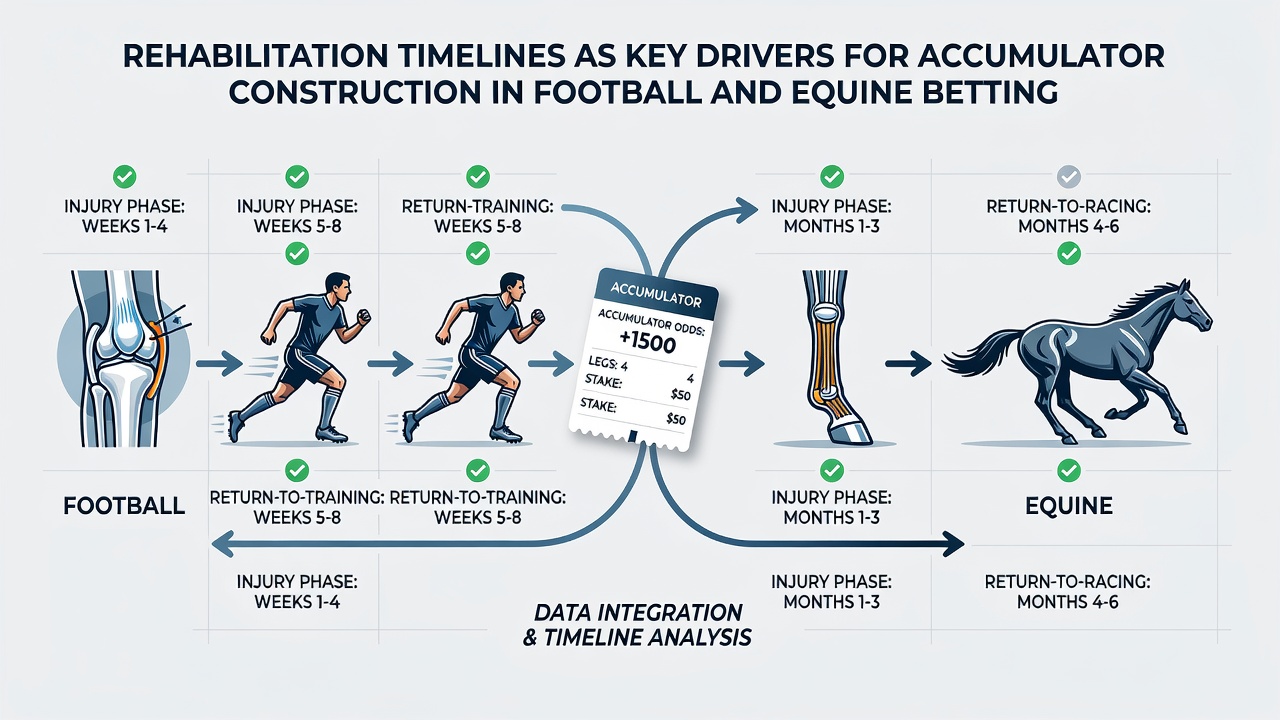 Thoroughbred horse recovery schedule and its impact on racing accumulator markets